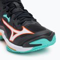 Кросівки волейбольні Mizuno Wave Lightning Z8 Mid black/tangelo/ice green 7