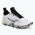 Кросівки волейбольні Mizuno Wave Luminous 3 white/black/ge gold