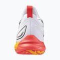 Кросівки волейбольні Mizuno Wave Luminous 3 white/fiery coral 2/citrus 3