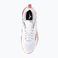 Кросівки волейбольні Mizuno Wave Luminous 3 white/fiery coral 2/citrus 5