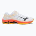 Кросівки волейбольні Mizuno Wave Voltage 2 white/fiery coral 2/citrus 2