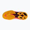 Кросівки волейбольні Mizuno Wave Voltage 2 white/fiery coral 2/citrus 4