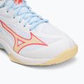 Кросівки волейбольні жіночі Mizuno Thunder Blade Z Mid white/calypso coral/pale banan 7