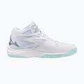 Кросівки волейбольні жіночі Mizuno Thunder Blade Z Mid white/blue tint 9
