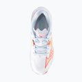 Кросівки волейбольні жіночі Mizuno Wave Lightning Z8 white/calypso coral/pale banan 5