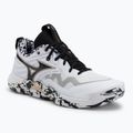 Кросівки волейбольні Mizuno Wave Momentum Elite white/black/ge gold