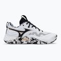 Кросівки волейбольні Mizuno Wave Momentum Elite white/black/ge gold 2