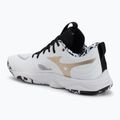 Кросівки волейбольні Mizuno Wave Momentum Elite white/black/ge gold 3