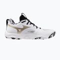 Кросівки волейбольні Mizuno Wave Momentum Elite white/black/ge gold 9