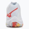Кросівки волейбольні жіночі Mizuno Wave Lightning Z8 Mid white/calypso coral/pale banan 6