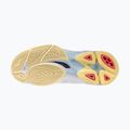 Кросівки волейбольні жіночі Mizuno Wave Voltage 2 Mid white/calypso coral/pale banan 4