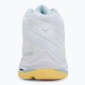 Кросівки волейбольні жіночі Mizuno Wave Voltage 2 Mid white/calypso coral/pale banan 6