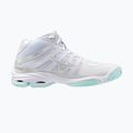 Кросівки волейбольні жіночі Mizuno Wave Voltage 2 Mid white/blue tint 9