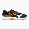 Кросівки волейбольні дитячі Mizuno Lightning Star Z7 black/tangelo/ice green 2