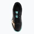 Кросівки волейбольні дитячі Mizuno Lightning Star Z7 black/tangelo/ice green 5