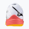 Кросівки волейбольні дитячі Mizuno Lightning Star Z7 white/fiery coral 2/citrus 3