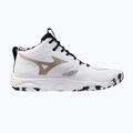 Кросівки волейбольні Mizuno Wave Momentum Elite Mid white/black/ge gold 9