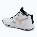 Кросівки волейбольні Mizuno Wave Momentum Elite Mid white/black/ge gold 3