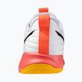 Кросівки волейбольні Mizuno Wave Momentum Pro white/fiery coral 2/citrus 3