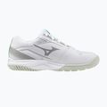 Кросівки волейбольні дитячі Mizuno Cyclone Speed 5 white/black/frozen emerald 2