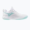 Кросівки волейбольні жіночі Mizuno Wave Momentum Pro white/blue tint 2