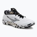 Кросівки гандбольні Mizuno Wave Stealth 6 white/black/ge gold