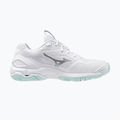 Кросівки гандбольні жіночі Mizuno Wave Stealth 6 white/blue tint 9