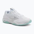 Кросівки гандбольні жіночі Mizuno Wave Stealth 6 white/blue tint