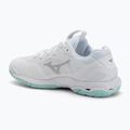 Кросівки гандбольні жіночі Mizuno Wave Stealth 6 white/blue tint 3