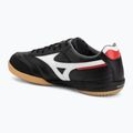 Кросівки футбольні Mizuno Morelia Sala Pro IN black/white/chinese red 3