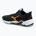 Кросівки гандбольні Mizuno Wave Stealth Neo 2 black/tangelo/ice green 3