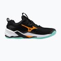 Кросівки гандбольні Mizuno Wave Stealth Neo 2 black/tangelo/ice green 2
