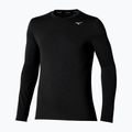 Лонгслів для бігу чоловічий Mizuno Core Impulse Tee black