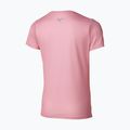 Футболка для бігу жіноча Mizuno Core Graphic Tee bleached mauve 2