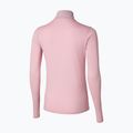 Кофта для бігу жіноча Mizuno Core Impulse Half Zip Tee bleached mauve 2