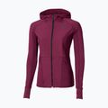 Куртка для бігу жіноча Mizuno Active Warm Hybrid Full Zip Hooded dark purple