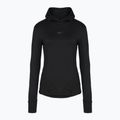 Кофта для бігу жіноча Mizuno Active Warm Hooded black