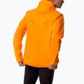Куртка для бігу чоловіча Mizuno Tech Thermal Charge Hooded tangelo 3
