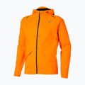 Куртка для бігу чоловіча Mizuno Tech Thermal Charge Hooded tangelo 5