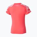 Футболка тенісна жіноча Mizuno Daybreakers Printed calypso coral 2