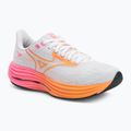 Кросівки для бігу Mizuno Wave Rider 28 white/tang orange/pink tetra