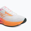 Кросівки для бігу Mizuno Wave Rider 28 white/tang orange/pink tetra 7