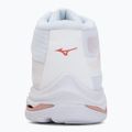 Кросівки волейбольні жіночі Mizuno Wave Lightning Pro Mid white/rose elegance/lava falls 6