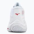 Кросівки волейбольні жіночі Mizuno Wave Lightning Elite Mid white/rose elegance/lava falls 6