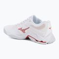 Кросівки волейбольні жіночі Mizuno Wave Lightning Elite white/rose elegance/lava falls 3