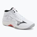 Кросівки волейбольні Mizuno Lightning Select Mid white/black/fiery red