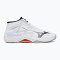 Кросівки волейбольні Mizuno Lightning Select Mid white/black/fiery red 2