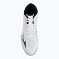 Кросівки волейбольні Mizuno Lightning Select Mid white/black/fiery red 5