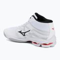 Кросівки волейбольні Mizuno Wave Lightning Pro Mid white/black/fiery red 3