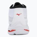 Кросівки волейбольні Mizuno Wave Lightning Pro Mid white/black/fiery red 6